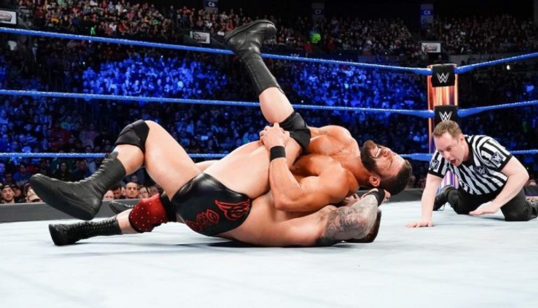 راندي أورتن بعد اقتناص حزام بطولة الولايات المتحدة