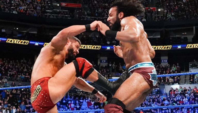 راندي أورتن بعد اقتناص حزام بطولة الولايات المتحدة