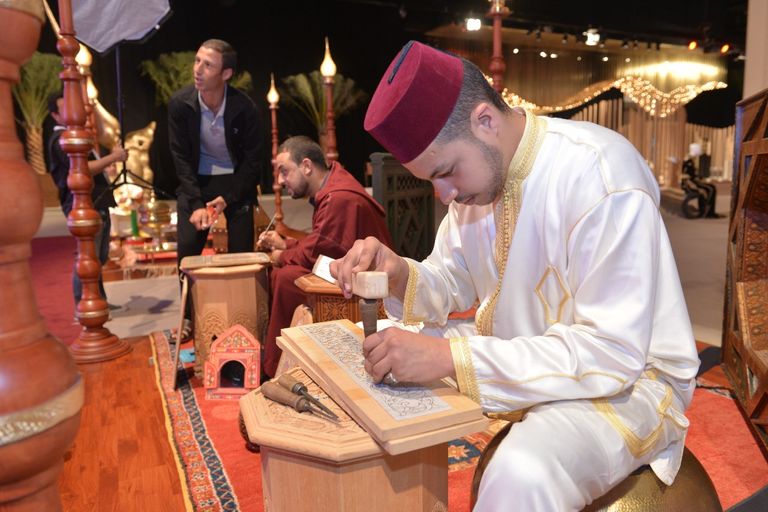 جانب من فعاليات أسبوع المغرب في أبوظبي