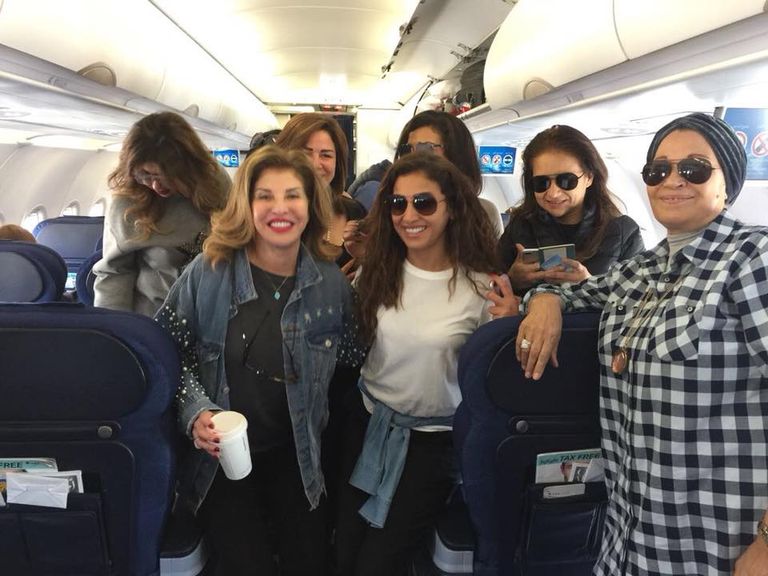 الفنانات المسافرات علي الطائرة الستات يفتتحن مهرجان بيروت لسينما المرأة