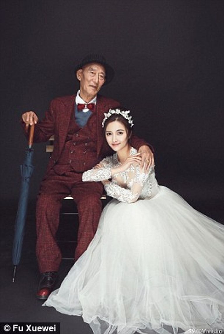 حققت فو أمنية جدها في أن يراها عروساً قبل وفاته فو تحاول تحقيق أمنية جدها برؤيتها عروساً قبل وفاته