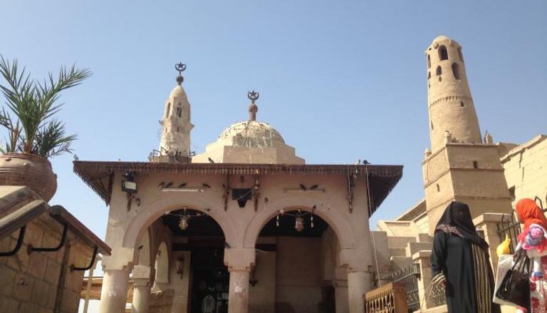 مسجد "أبي الحجاج الأقصري" من الخارج