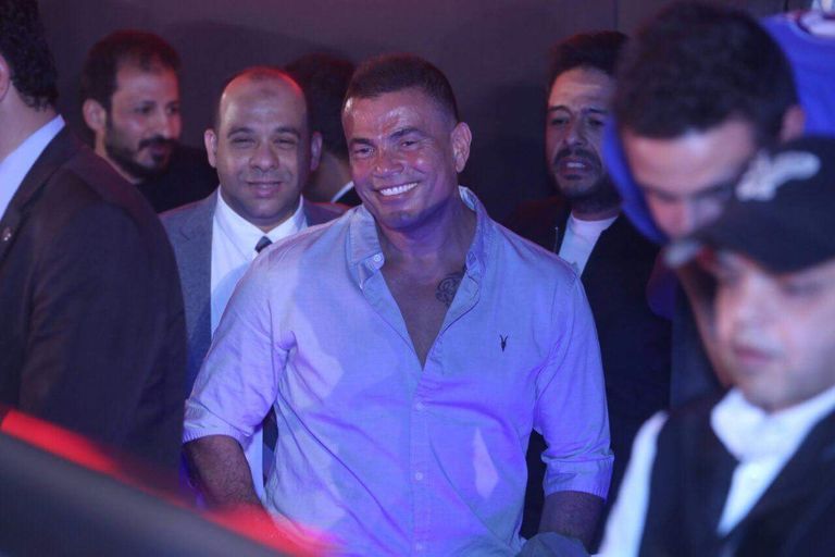 عمرو دياب وهنيدي نجما افتتاح دورة الألعاب الإلكترونية