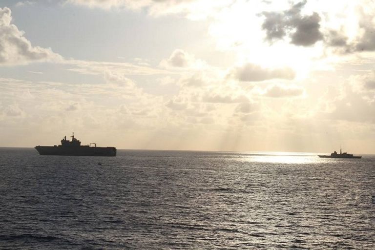 تدريبات عسكرية بحرية بين مصر وفرنسا في البحر الأحمر تدريبات عسكرية بحرية بين مصر وفرنسا في البحر الأحمر