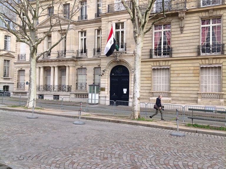 السفارة المصرية في باريس 