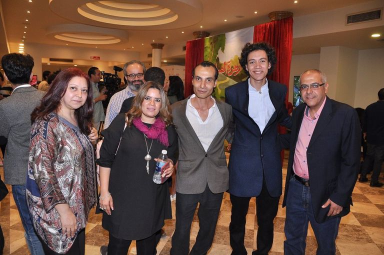 نجوم "زهرة الصبار" في العرض الخاص