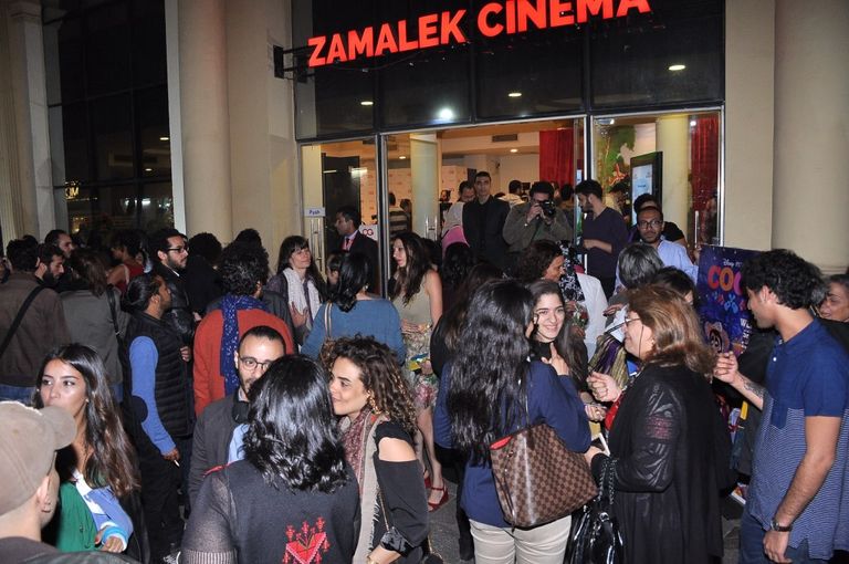 نجوم "زهرة الصبار" في العرض الخاص