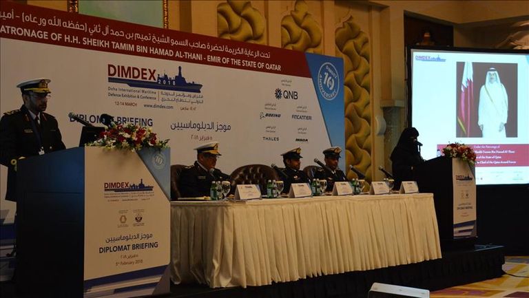 جانب من المعرض الحرس الثوري بات يعلن تواجده بقطر صراحة