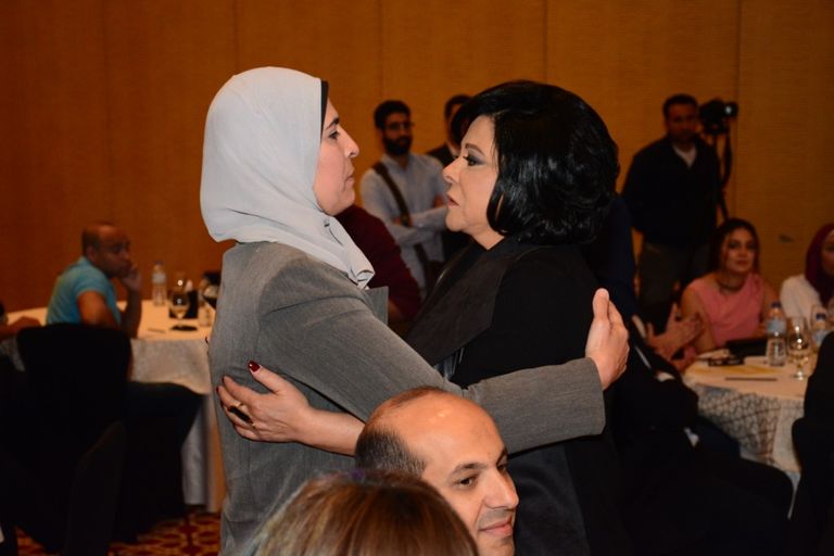 حفل توقيع برنامج جايلك في الكلام لإسعاد يونس