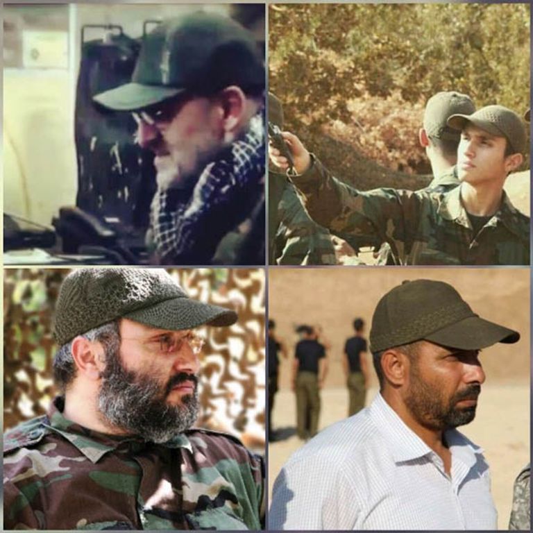 قبعة كتيبة الرضوان يرتديها مليشيات حزب الله وأعضاء بحماس