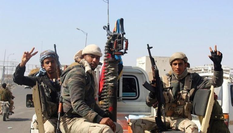 جنود بالجيش اليمني - أرشيفية مقاتلات تابعة للتحالف العربي في اليمن _ ارشيفية