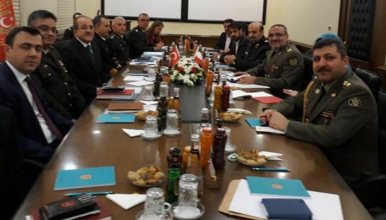 الاجتماع العسكري الإيراني-التركي