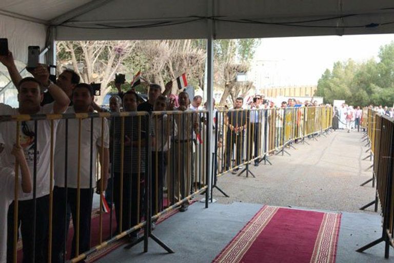 حشود المصريين في الكويت المتحدث باسم الخارجية المصرية المستشار أحمد أبوزيد