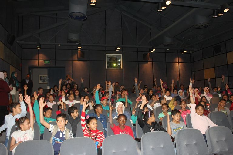 إقبال كبير من الأطفال على فيلم "هاوا هاواي"