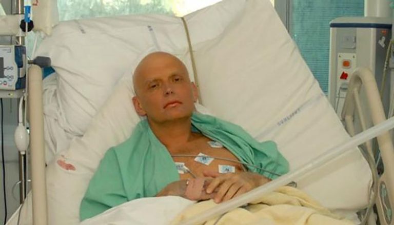 الجاسوس الروسي السابق ألكسندر ليتفنينكو سيرجي لافروف في أستانا لحضور مؤتمر بشأن سوريا- رويترز