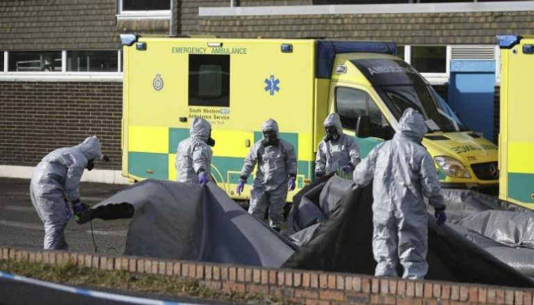 الشرطة البريطانية تعاين موقع تسميم العميل الروسي سيرجي لافروف في أستانا لحضور مؤتمر بشأن سوريا- رويترز