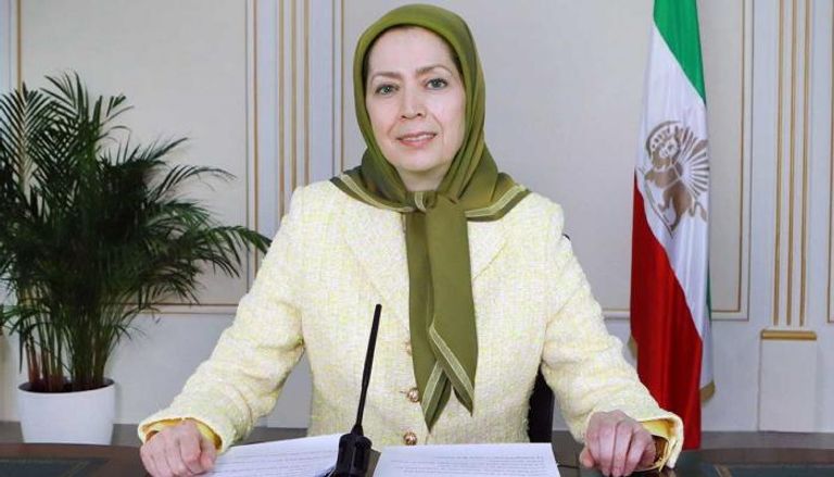 زعيمة المعارضة الإيرانية مريم رجوي