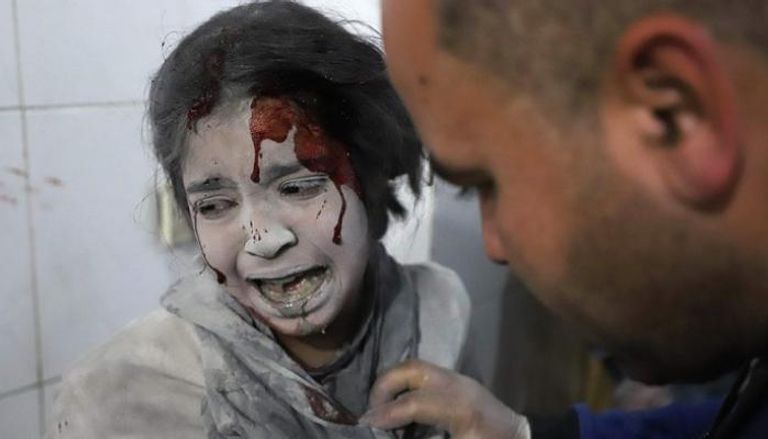 أطفال الغوطة يسددون ثمن القصف - الفرنسية
