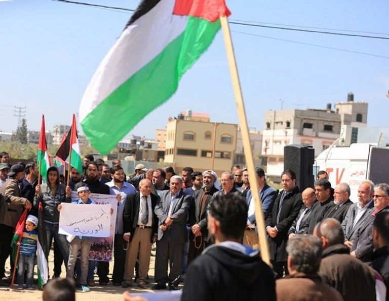 انطلاق تحضيرات مسيرات العودة