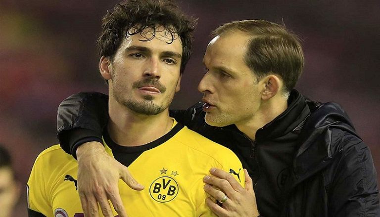 توخيل وهوملز ماتس هوملز بقميص دورتموند - صورة أرشيفية