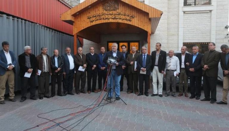 المؤتمر الصحفي للفصائل الفلسطينية