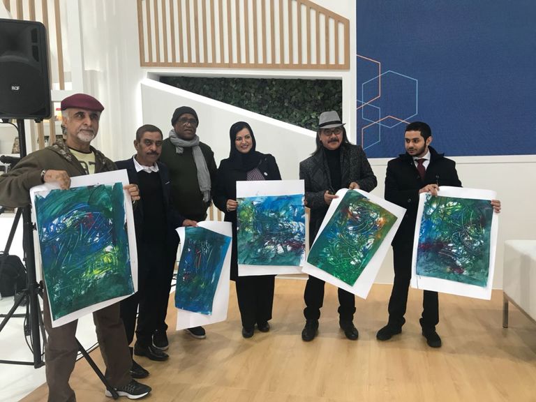 حبيب غلوم في معرض باريس للكتاب