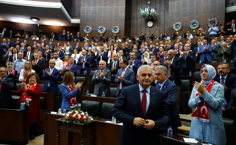 فرض الطوارئ في تركيا يمنح الجهاز التنفيذي سلطات واسعة- أرشيفية أحد عناصر الجيش التركي- أرشيفية