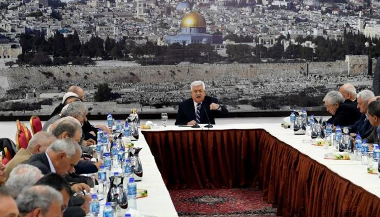 عباس في اجتماع القيادة مساء اليوم 