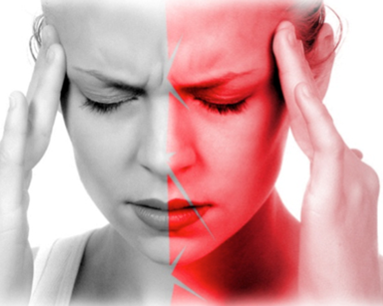 يخفف الصداع النصفي