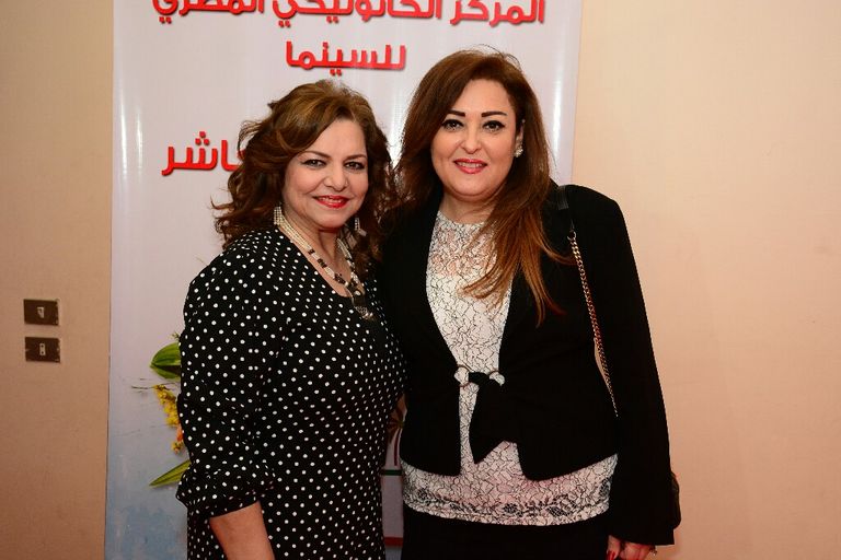 محمد صبحي يتسلم تكريم المركز الكاثوليكي