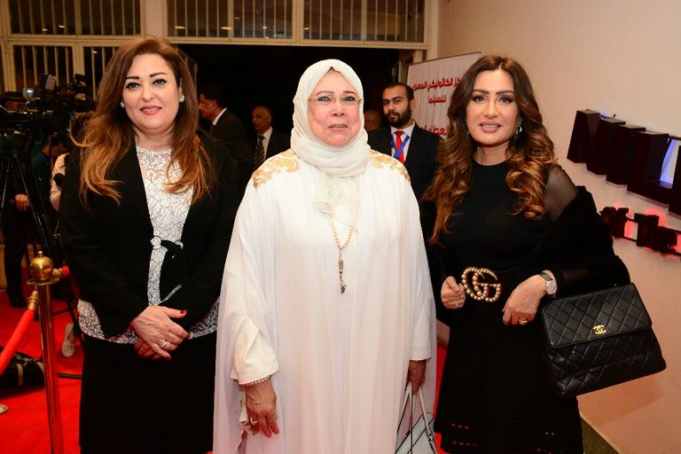 محمد صبحي يتسلم تكريم المركز الكاثوليكي