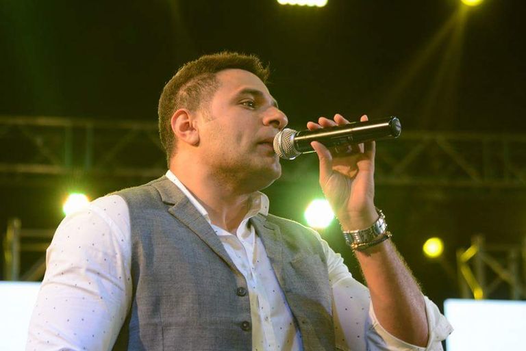 رامي صبري في حفل غنائي