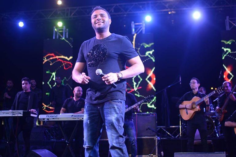 رامي صبري في حفل غنائي