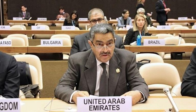 عبيد سالم الزعابي المندوب الدائم لدولة الإمارات لدى للأمم المتحدة