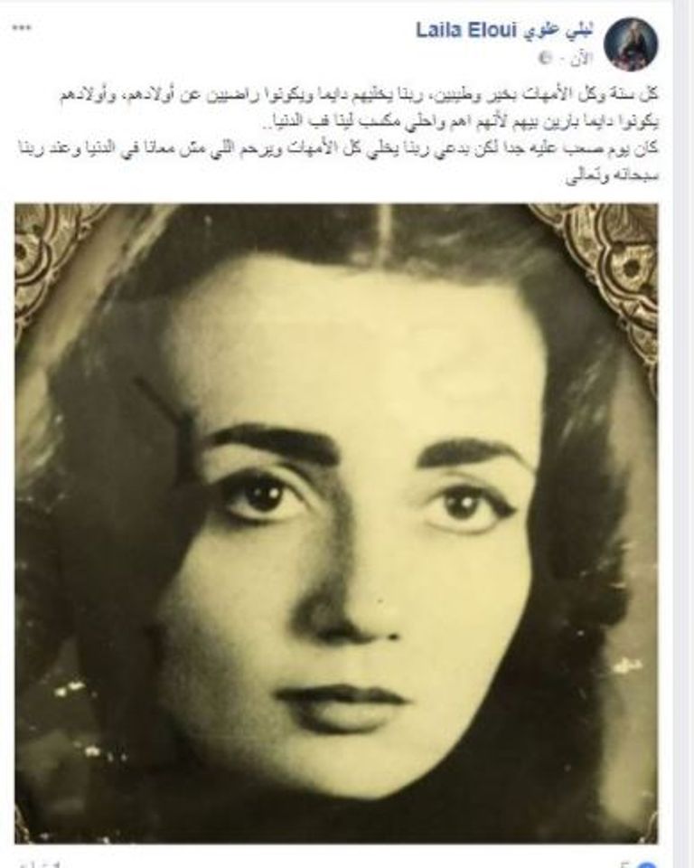 الفنان المصري أحمد حلمي ووالدته