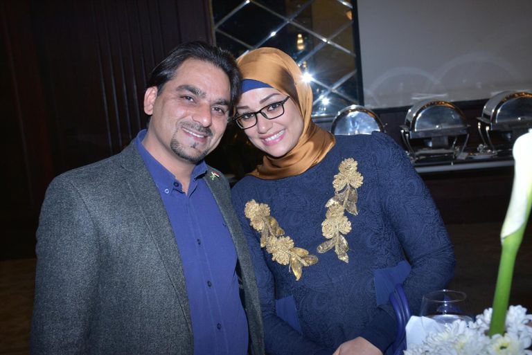 مشتاق علي شاه سفير باكستان في القاهرة وحرمه