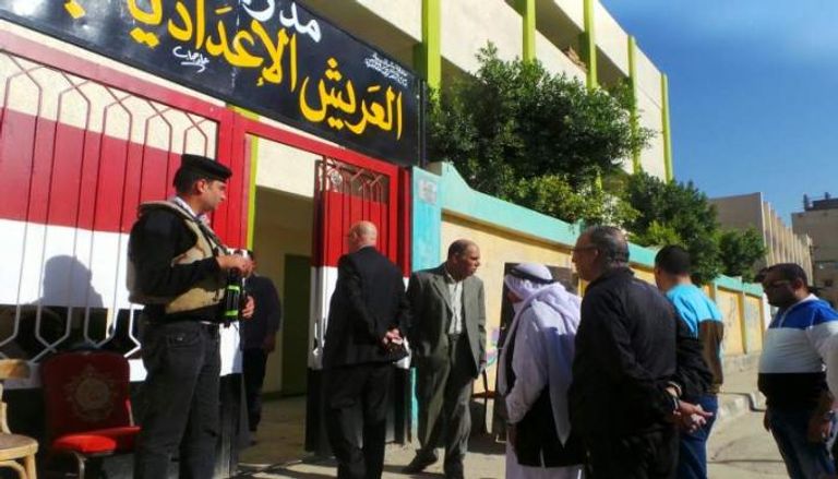 تصويت الناخبين في انتخابات سابقة بشمال سيناء (أرشيف)