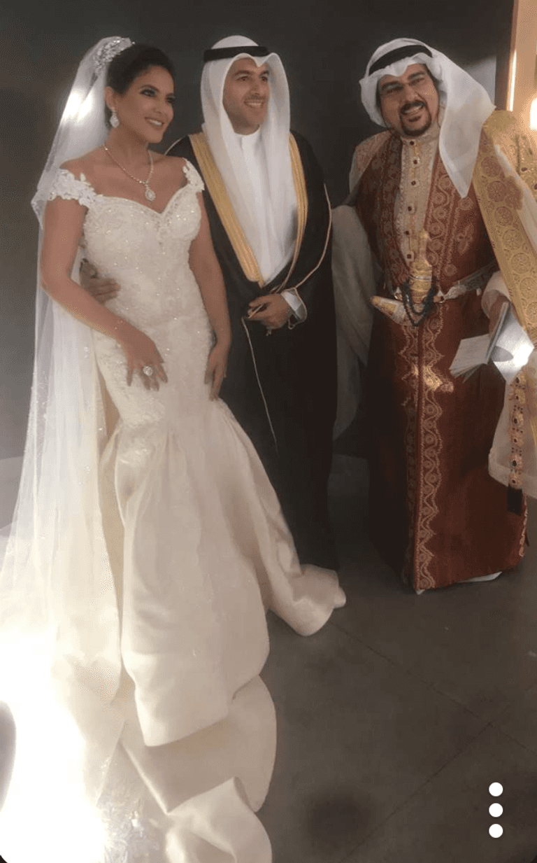 بالصور حفل زفاف الفاشينيستا الكويتية بيبي العبدالمحسن