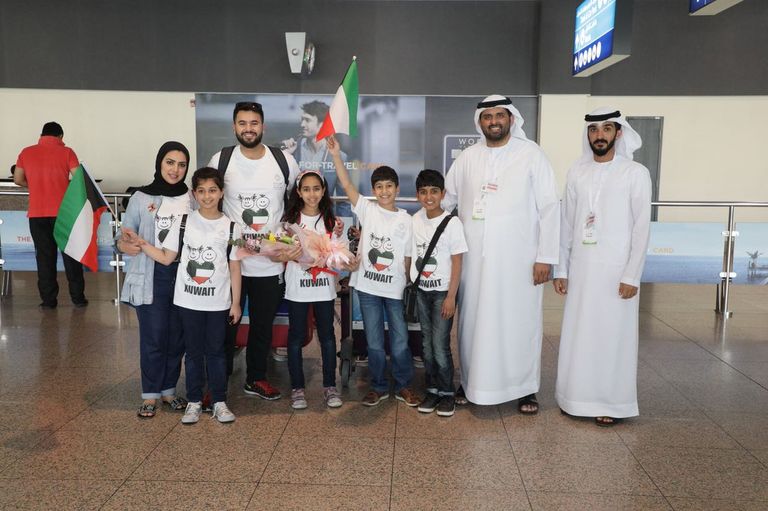 الوفود العربية المشاركة في ملتقى الشارقة للأطفال العرب