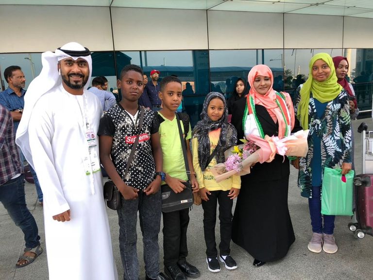 الوفود العربية المشاركة في ملتقى الشارقة للأطفال العرب