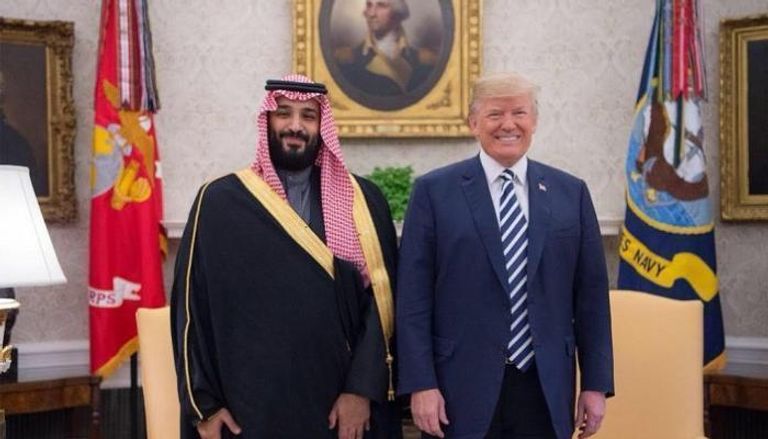 ولي العهد السعودي والرئيس ترامب