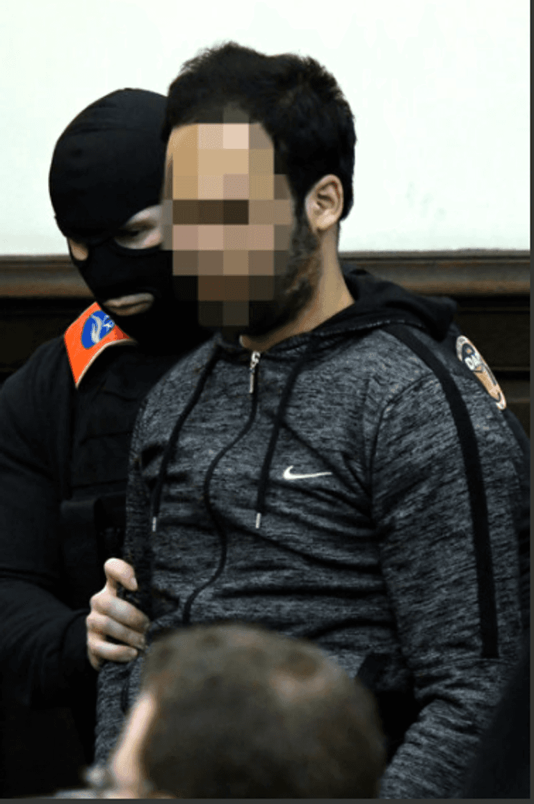 منفذ الهجوم رضوان لكديم الضابط أرنو بلترام - أ. ف. ب