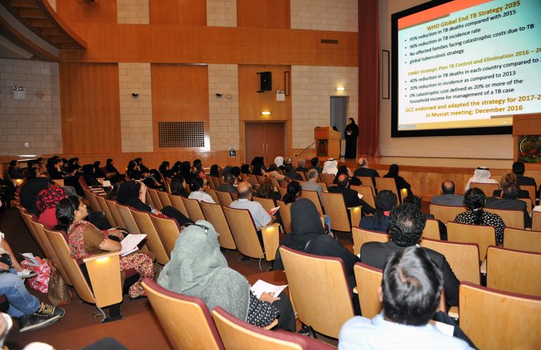 جانب من الندوة العملية عن مرض السل