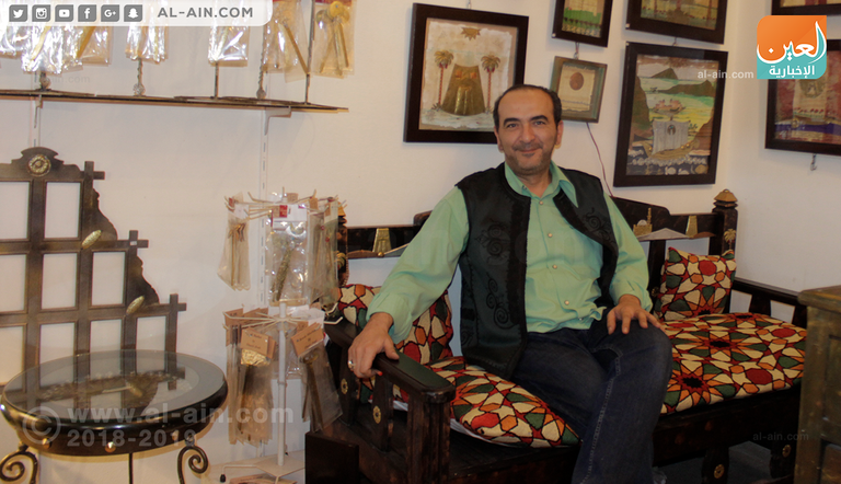 الفنان التشكيلي ثائر جراب