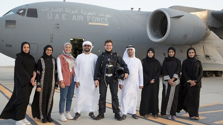 توم كروز أثناء تصوير أحدث أفلامه في أبو ظبي TWOFOUR54 أبوظبي تحصد جائزة استديو العام