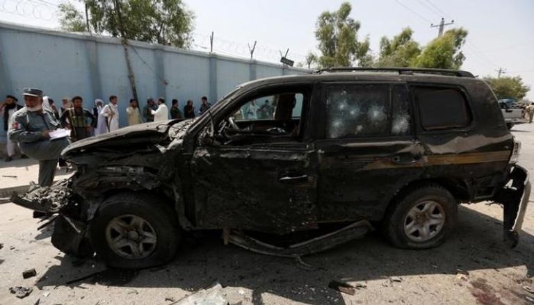 هجوم انتحاري سابق في أفغانستان