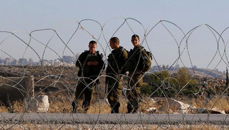 جنود الاحتلال في المنطقة الحدودية مع غزة