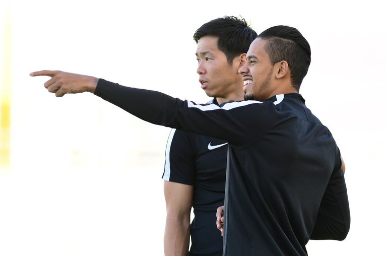 تدريبات فريق العين استعدادا للهلال