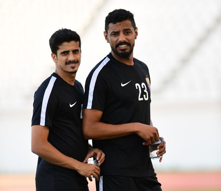 تدريبات فريق العين استعدادا للهلال