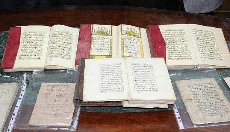 مخطوطات نادرة تسلمتها دار الكتب المصرية
